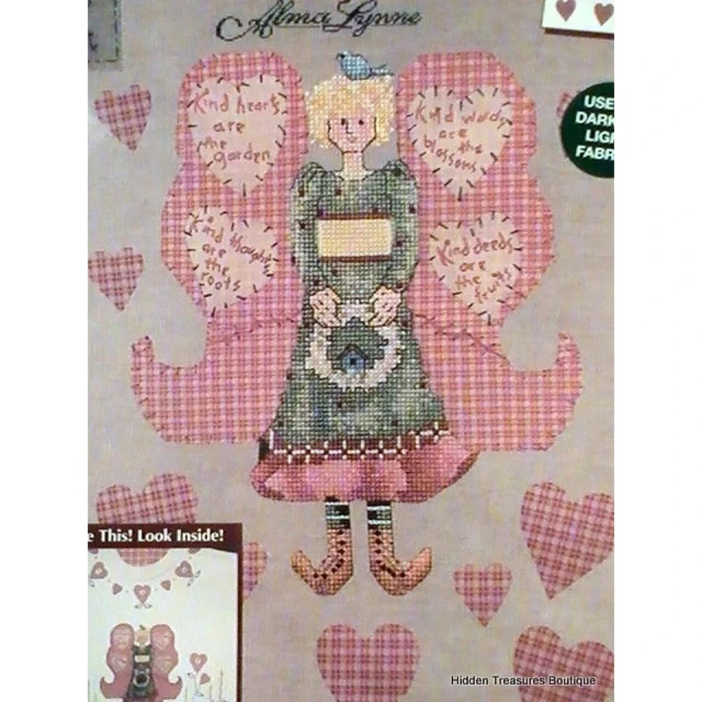 Garden Angel Iron-on Transfer by Plaid Enterprises‎ #57309